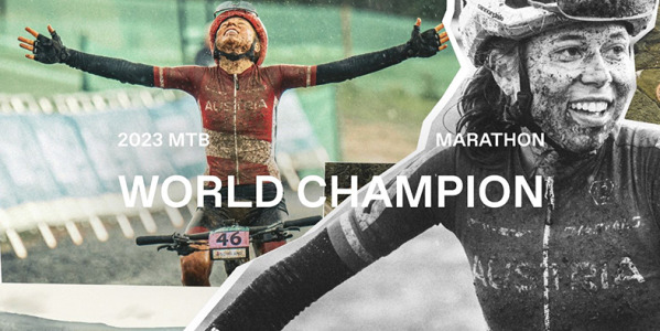 Mona Mitterwallner, de Cannondale Factory Racing, obtiene el Campeonato Mundial 